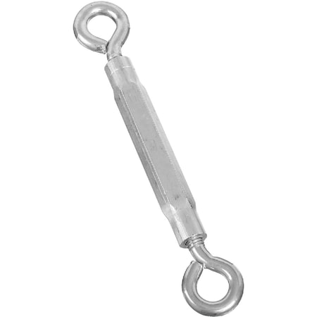 National 3/8 In. x 10-1/2 In. Zinc Eye & Eye Turnbuckle N221762